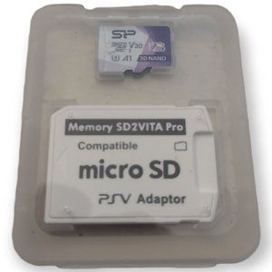 COPY - 128gb mSD +  PS Vita SD2VITA Memory Card Pro Duo Micro SD Adapter